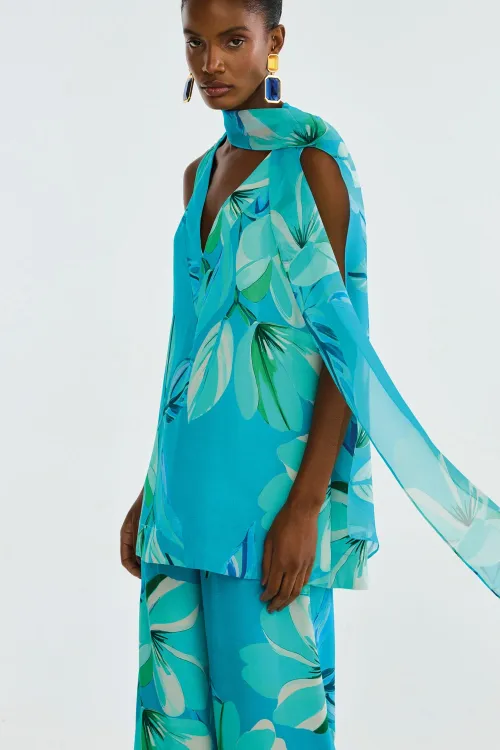 TÚNICA CREPE OÁSIS 