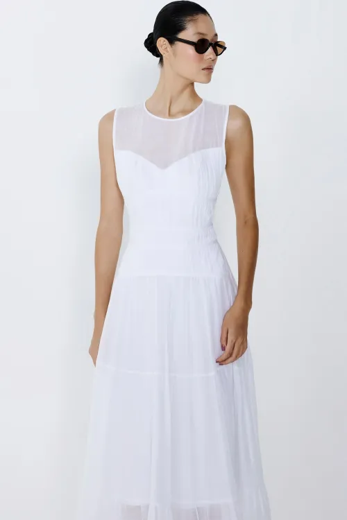 VESTIDO ORGANDY FRANCÊS