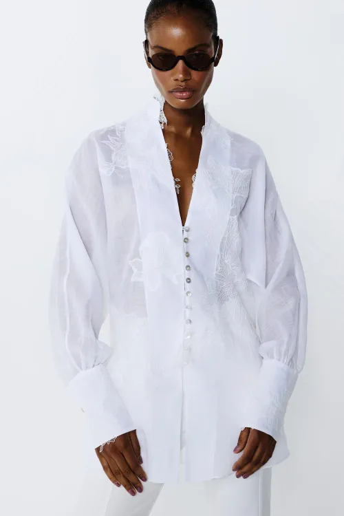 BLUSA ORGANDY FRANCÊS 