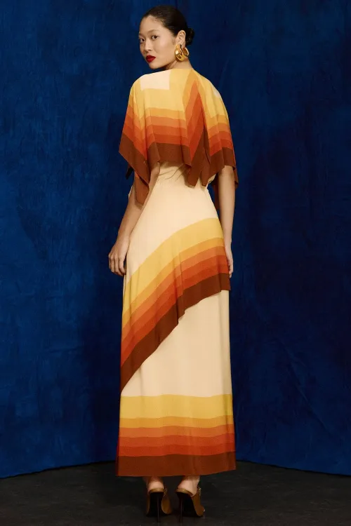 VESTIDO REFLEXOS LENÇO 