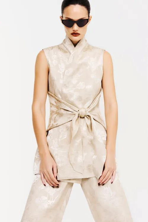 COLETE JACQUARD FLORAL 