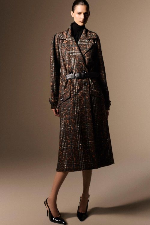 TRENCH COAT LEOPARD