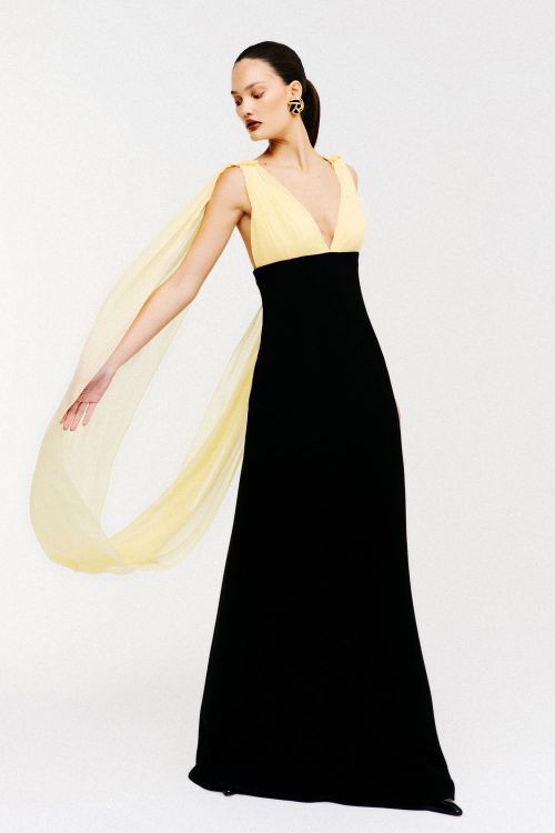 VESTIDO GEORGETTE SEDA