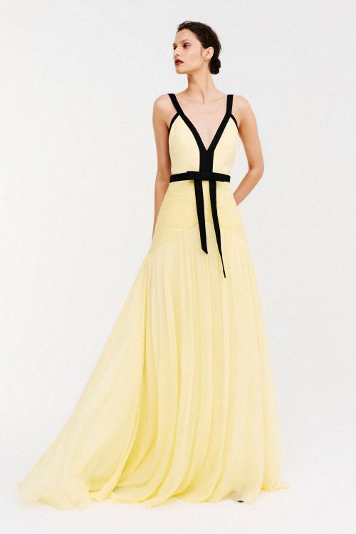 VESTIDO GEORGETTE SEDA