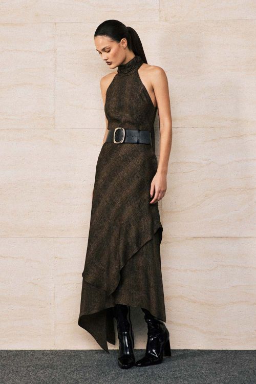  VESTIDO CREPE SAFARI 