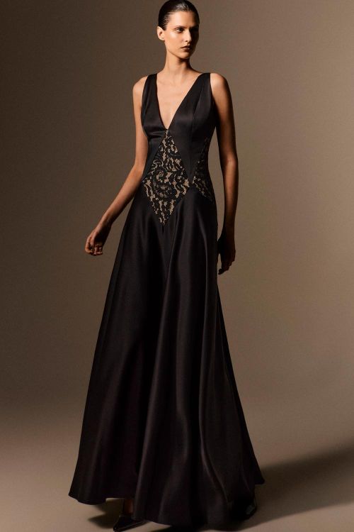 VESTIDO CETIM ITALIANO 